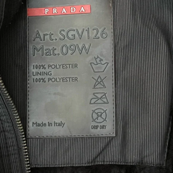 Prada mens Large Art.SGV126 Mat.09W coat